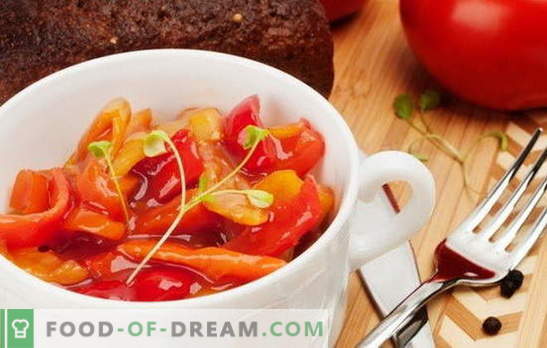 Готвење лехо со доматна паста: едноставно или елегантно? Најдобри опции, чекор по чекор рецепти за лехо од паста од домати и зеленчук
