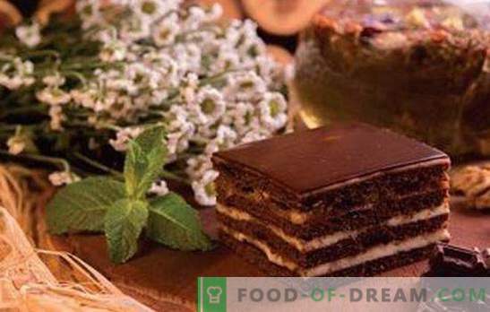 Спартак торта - рецепти за мед и чоколадо блаженство! Сите тајни, трикови, различни опции и рецепти на тортата 