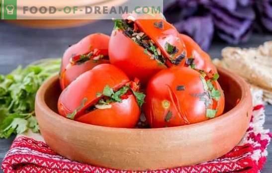 Домати во ерменски: зачинети и зачинети полнети домати. Најдобри традиционални рецепти на домати во ерменски
