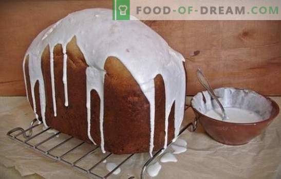 Велигденска торта во производителот на леб - секогаш работи! Како да се готви бујна торта во производителот на леб: рецепти со суво овошје, цитрус, мед