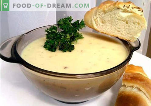 Крем супа - докажани рецепти. Како правилно и вкусно да се направи крем супа.