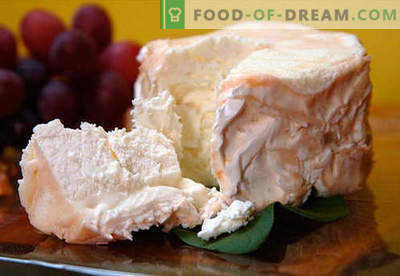 Fromage fait maison - les meilleures recettes. Comment bien cuire du fromage à partir de fromage cottage ou du lait à la maison.
