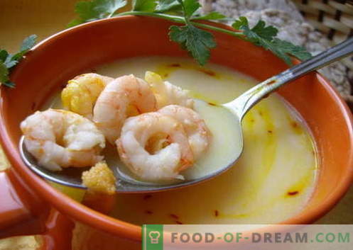 Супа од ракчиња - најдобри рецепти. Како да правилно и вкусна готвачка супа со ракчиња.