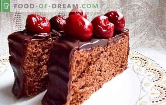 Бујна торта со топла чоколадна сунѓер во мултикакер е основа за креативност. Тајните на совршената чоколадна сунѓерна торта во multicooker