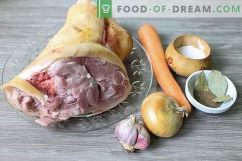 Свински свитче желе - хранливо, негување и вкусно јадење
