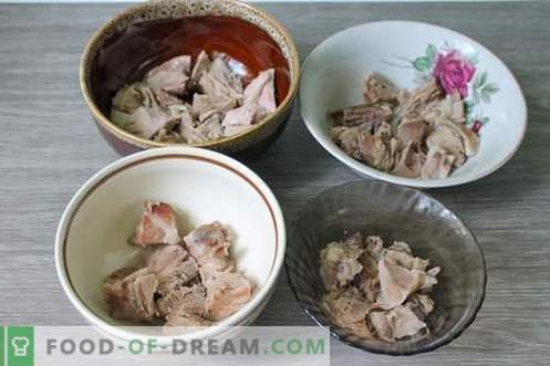 Свински свитче желе - хранливо, негување и вкусно јадење