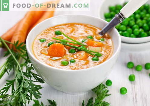 Супа пире - најдобрите рецепти. Како правилно и вкусно да се готви супи пире.