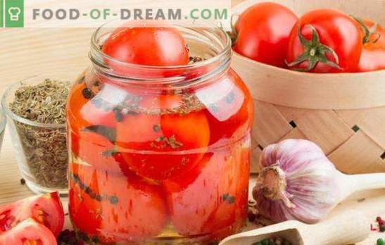 Зачинети домати за зима: пикантна закуска за сите прилики. Класични и креативни рецепти на топли домати за зима