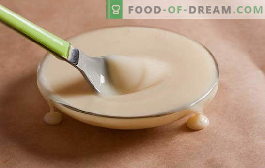Како да се готви кондензирано млеко дома за 15 минути. Рецепти за домашно кондензирано млеко: во бавен шпорет, микробранова, на гас