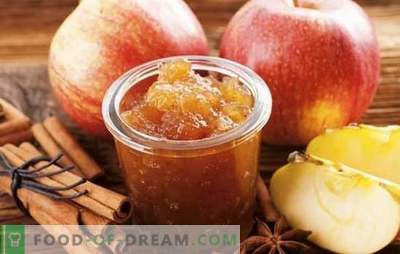 Домашен џем од јаболка за зима - потребна подготовка! Рецепти за разни јаболка од дома