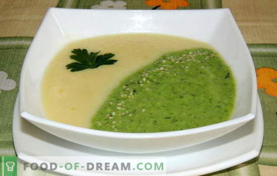 Таква вкусна и едноставна пире од супи. Обидете се да готвите вкусна и едноставна супа од крем - едноставни рецепти, достапни производи
