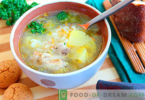 Пилешки супа - најдобри рецепти. Како да правилно и вкусно готви пилешки супа.