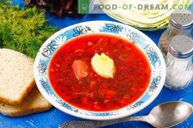 Како да се готви супа од цвекло со црвена репка